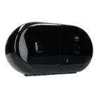 Toilettenpapierspender Mini Doppel 15,6 x 39,8 x22,1cm schwarz T9 Tork SmartOne Produktbild