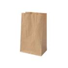 Craftpaper block bottem bag 15 cm x 10 cm x 25 cm brown product photo