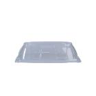 Lid rPET 270 mm x 270 mm x 74 mm transparent for serving platter product photo