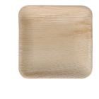 Palmleaf Plate 15.2 cm x 15.1 cm x 2 cm brown product photo