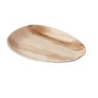 Palmleaf Plate 26.3 cm x 19.5 cm x 3 cm pebble brown product photo