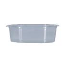 APET-Schale 134 mm x 100 mm x 40 mm ungeteilt transparent 320 ml Produktbild