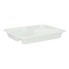 PP-Men&uuml;schale 227 mm x 178 mm x 32 mm 3-geteilt weiss 350+250+150 ml Produktbild