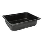PP-Schale 1/2 GN ECO 325 mm x 265 mm x 80 mm ungeteilt schwarz 5000 ml Produktbild