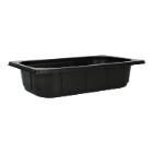 PP-Schale 1/4 GN 265 mm x 161 mm x 60 mm ungeteilt schwarz 1650 ml Produktbild