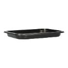 PP-Tray 187 mm x 137 mm x 18 mm undivided black 350ml product photo