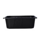 PP-Schale 1/2 GN 325 mm x 265 mm x 110 mm ungeteilt schwarz 6900 ml Produktbild