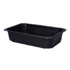 PP-Schale 275 mm x 175 mm x 63 mm ungeteilt schwarz 2200ml Produktbild