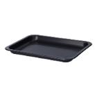PP-Men&uuml;schale 227 mm x 178 mm x 18 mm ungeteilt schwarz 510 ml Produktbild