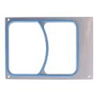 Siegelrahmen 1-Fach f&uuml;r CPET 227 mm x 178 mm 2-geteilt TS1 TS2 PrimeSource Produktbild