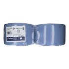Putztuchrolle recycelt 22 cm x 36 cm x 340 m 3-lagig 1000 Blatt blau PrimeSource Produktbild