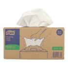 Non-woven cloth 35.5 cm x 41.5 cm 1-ply white W7 Tork Premium product photo
