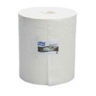 Non-woven roll 42 cm x 38 cm x 380 m 1-ply 1000 sheet white W1 Tork Premium product photo