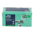 Reinigungstuch 30 cm x 38 cm 1-lagig  W8 Tork Premium gr&uuml;n Produktbild