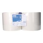 Cleaning cloth roll rec.24 cm x 34 cm x 340 m 2-ply 971 sheets white W1,W2 Tork product photo