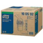 wet towels 13.5 cm x 27.07 cm x 15.7m1-ply 58 sheet white W14 Tork Premium Bucke product photo