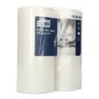 K&uuml;chenrolle 23 cm x 24 cm 2-lagig 64 Blatt weiss Tork Premium Produktbild