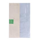Visible strip bags craft-PLA 14 cm + 2 cm x 3 cm x 23 cm brown product photo