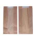 Sichtstreifenbeutel Kraft-Pergamin 15 cm x 7 cm x 28 cm braun Produktbild