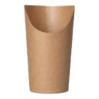 Wrapbecher Kraft-PLA &Oslash; 60 mm x 135 mm 480ml braun PrimeSource FSC Mix Credit Produktbild