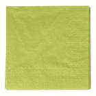Serviette 24 cm x 24 cm 3-lagig 1/4 Falz kiwi Produktbild