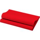 Serviette Bio Dunisoft 40 cm x 40 cm 1-lagig 1/4 Falz rot Produktbild