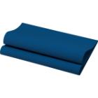 Serviette Bio Dunisoft 40 cm x 40 cm 1-lagig 1/4 Falz Dunkelblau Produktbild