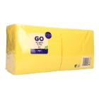 Napkin 33 cm x 33 cm 3-ply 1/4 fold yellow product photo
