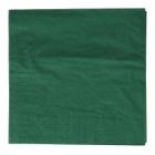 Napkin 33 cm x 33 cm 3-ply 1/4 fold hunter green product photo