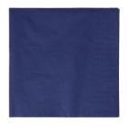 Napkin 33 cm x 33 cm 3-ply 1/4 fold dark blue product photo