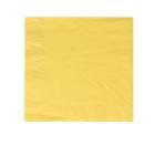 Napkin 40 cm x 40 cm 3-ply 1/4 folded yellow product photo