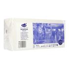 Serviette 33 cm x 33 cm 3-lagig 1/8 Buchfalz wei&szlig; Produktbild