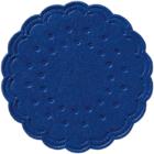Tassentropfdeckchen &Oslash; 7,5 cm 8-lagig dunkelblau Produktbild