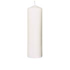 Stumpenkerze 220 mm x &Oslash; 70 mm weiss 90 Std Produktbild
