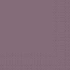 Serviette 33 cm x 33 cm 3-lagig 1/4 Falz plum Produktbild