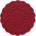 Tassentropfdeckchen &Oslash; 7,5 cm 8-lagig bordeaux Produktbild