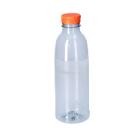 rPET Flasche 750ml mit Deckel orange Produktbild