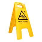 warning sign 27.5 cm x 3.5 cm x 56.5cm yellow wet floor product photo