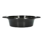 Reusable Soup cup &Oslash; 156 mm x 45 mm 610 ml black with handles product photo