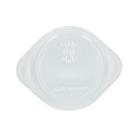 Mehrweg Deckel &Oslash; 202 mm x 162 mm x 42 mm transparent f&uuml;r Suppenterrine Produktbild