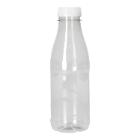 rPET Flasche 500ml mit Deckel weiss Produktbild