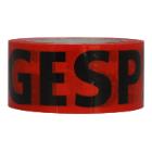 Verpackungsklebeband 50 mm x 66 m PP rot GESPERRT Produktbild