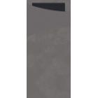 Bestecktasche Sacchetto 8,5 cm x 19 cm Granite Grey + Serviette 2-lagig schwarz Produktbild