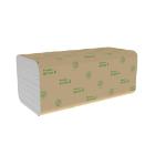 Falthandt&uuml;cher recycelt 25 cm x 23 cm 2-lagig Interfold weiss Hostess Produktbild