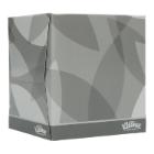 Kosmetikt&uuml;cher 19 cm x 22 cm 2-lagig weiss W&uuml;rfel-Box Kleenex Produktbild