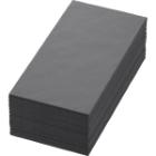 Serviette Bio Dunisoft 40 cm x 40 cm 1-lagig 1/8 Falz Granite Grey Produktbild