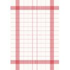 Towel Napkin Dunisoft 38 cm x 54 cm 1-ply 1/4 fold red product photo