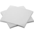 Napkin Bio Dunisoft 20 cm x 20 cm 1-ply 1/4 folded white product photo
