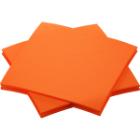Napkin Bio Dunisoft 20 cm x 20 cm 1-ply 1/4 folded Sun Orange product photo