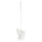 WC-Rundbürste PP 400 mm x Ø 80 mm weiss mit Randreiniger Produktbild